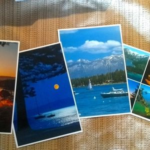 Lake Tahoe postcards